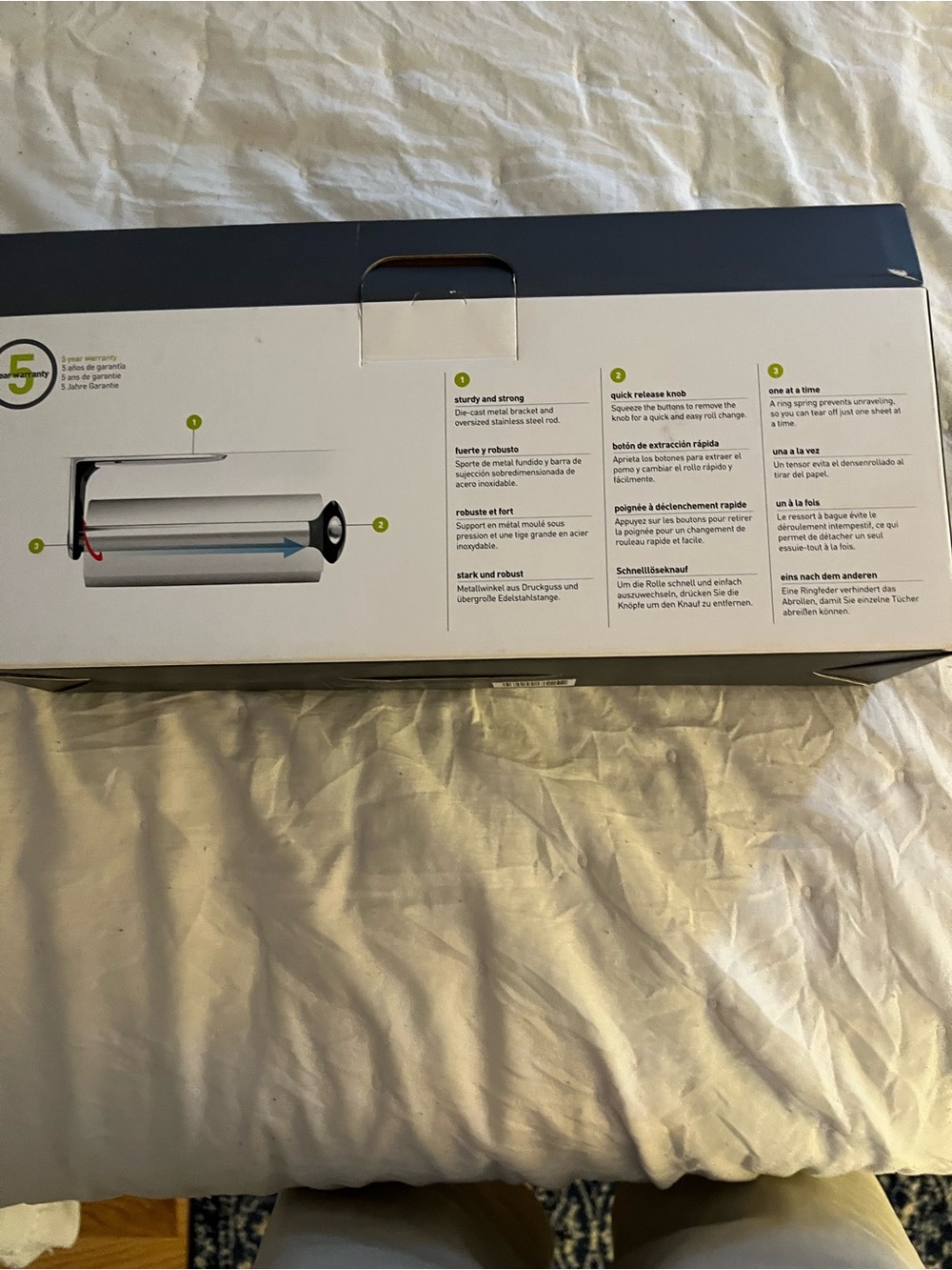 Wall mount paper towel holders - Picture 2 of 3